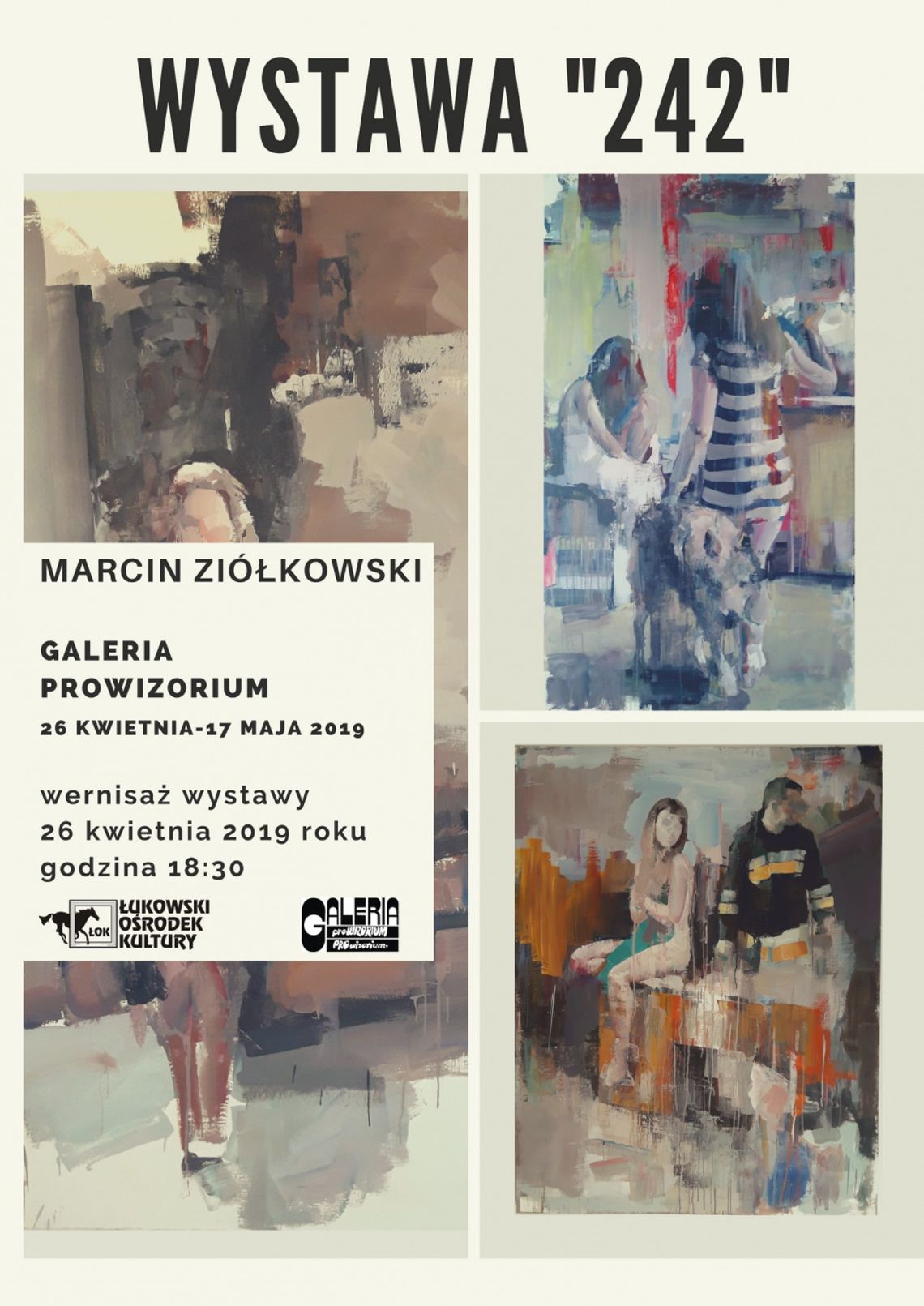 Wystawa „242" Marcina Ziółkowskiego w Galerii PROwizorium