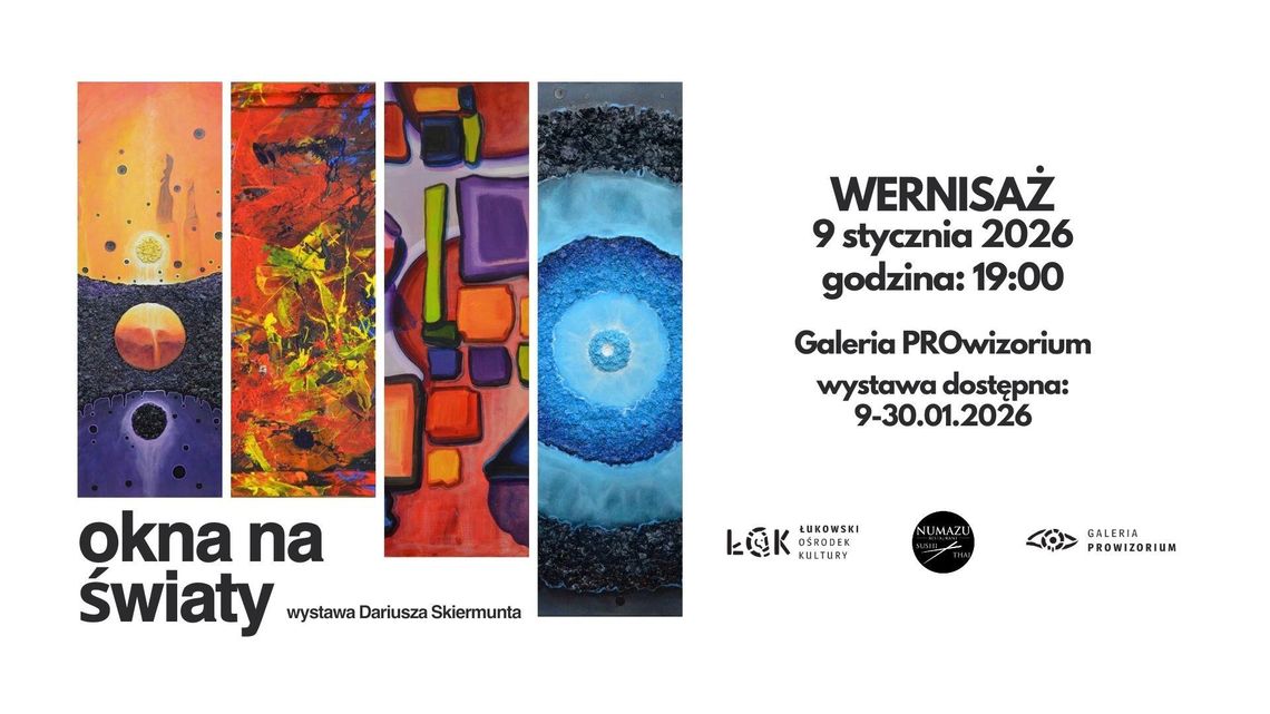 Wystawa Dariusza DA.SKIE Skiermunta: okna na światy Wystawa Dariusza DA.SKIE Skiermunta: okna na światy