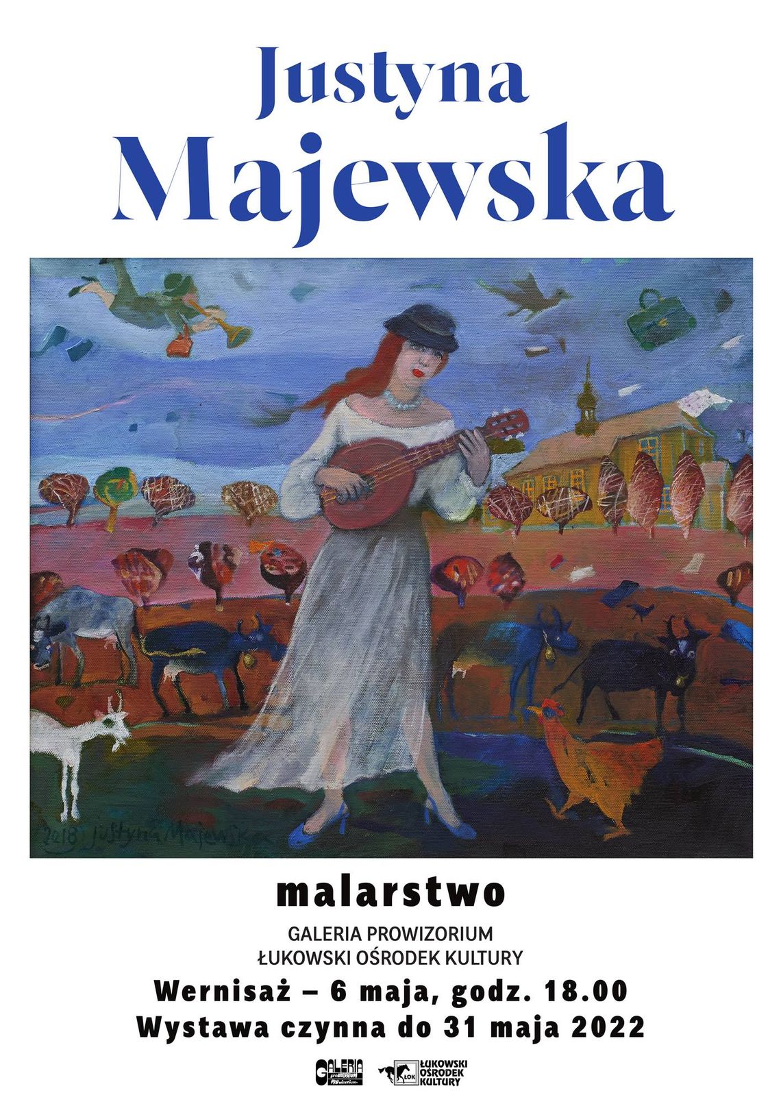 Wystawa malarstwa Justyny Majewskiej